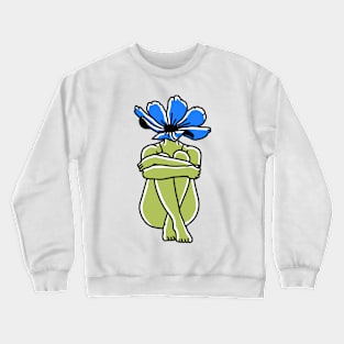 Flower Lady Crewneck Sweatshirt